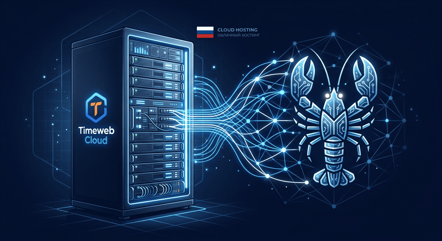 OpenClaw на Timeweb Cloud: пошаговая установка за 10 минут