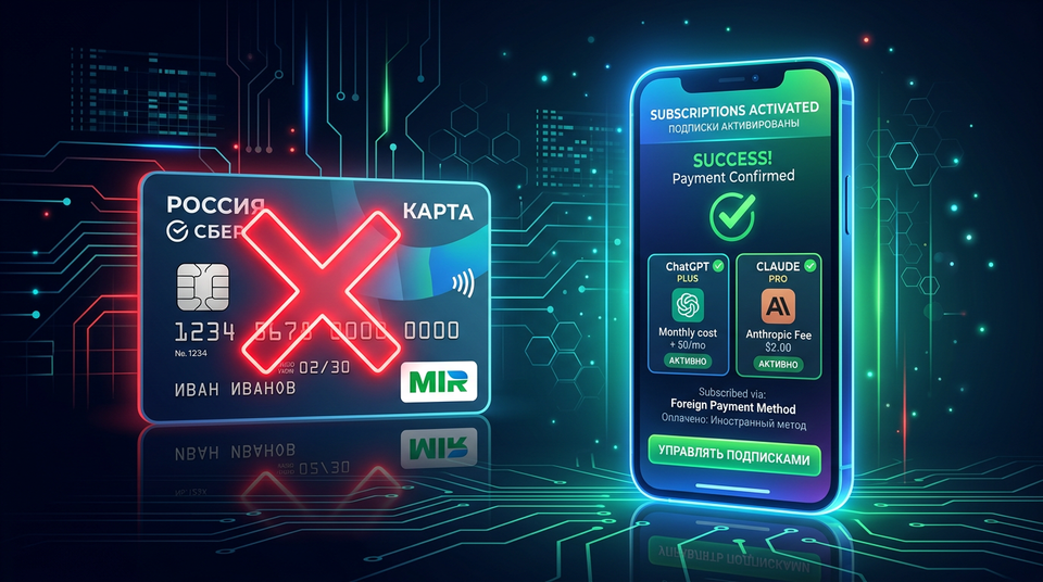 Как оплатить Claude, Claude Code и ChatGPT из России в 2026 году