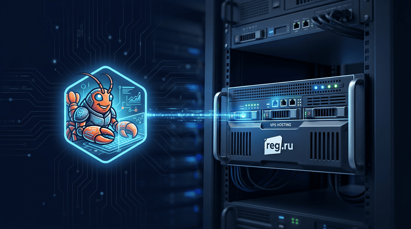 OpenClaw на reg.ru VPS: установка и настройка с нуля
